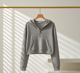 ZIPPED™ Crop Half-Zip Fleece