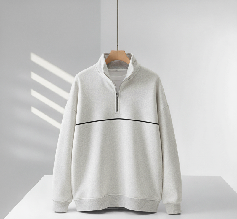 ZIPPED™ Colorblock Half-Zip Hoodie