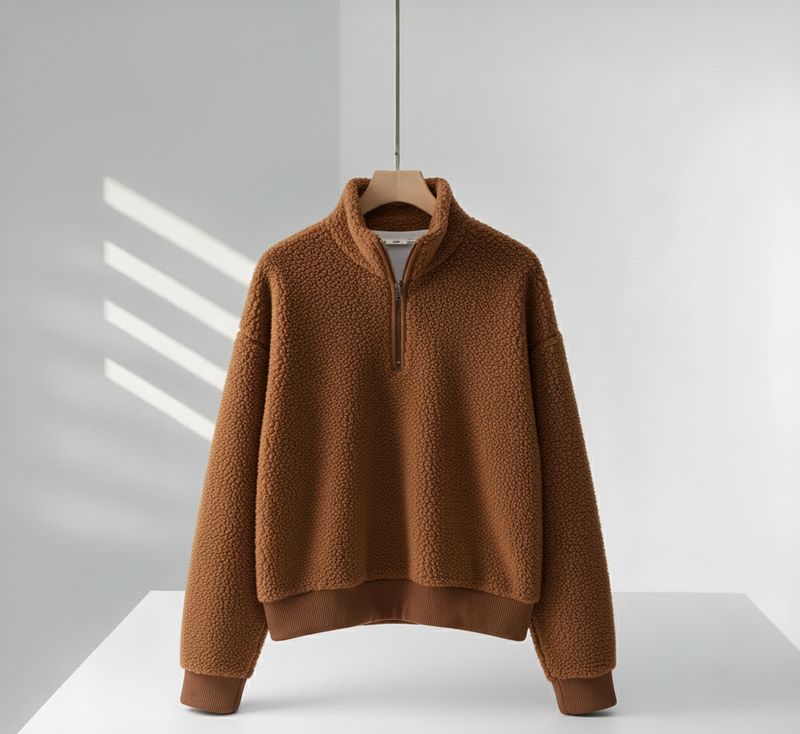 ZIPPED™ Heavy Fluff Half-Zip Hoodie