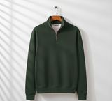 ZIPPED™ Urban Puff Quarter-Zip Sweat
