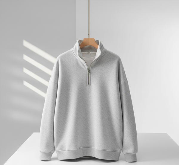 ZIPPED™ Quarter-Zip Fleece Hoodie