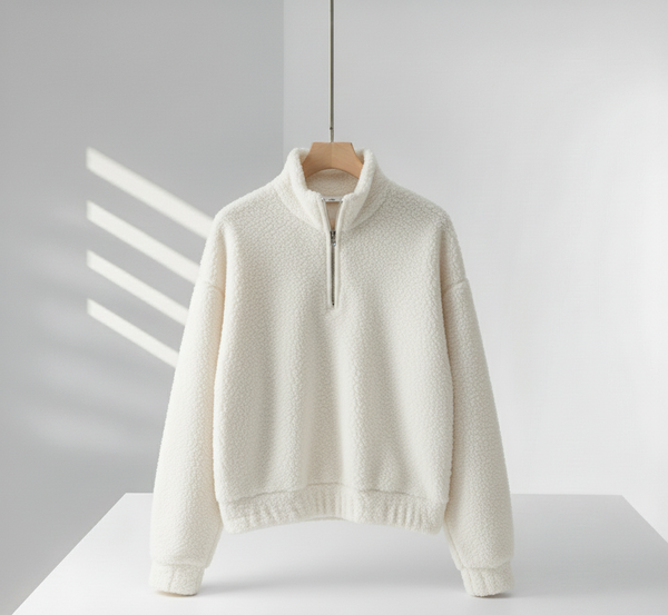 ZIPPED™ Heavy Fluff Half-Zip Hoodie