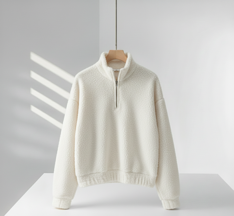 ZIPPED™ Heavy Fluff Half-Zip Hoodie