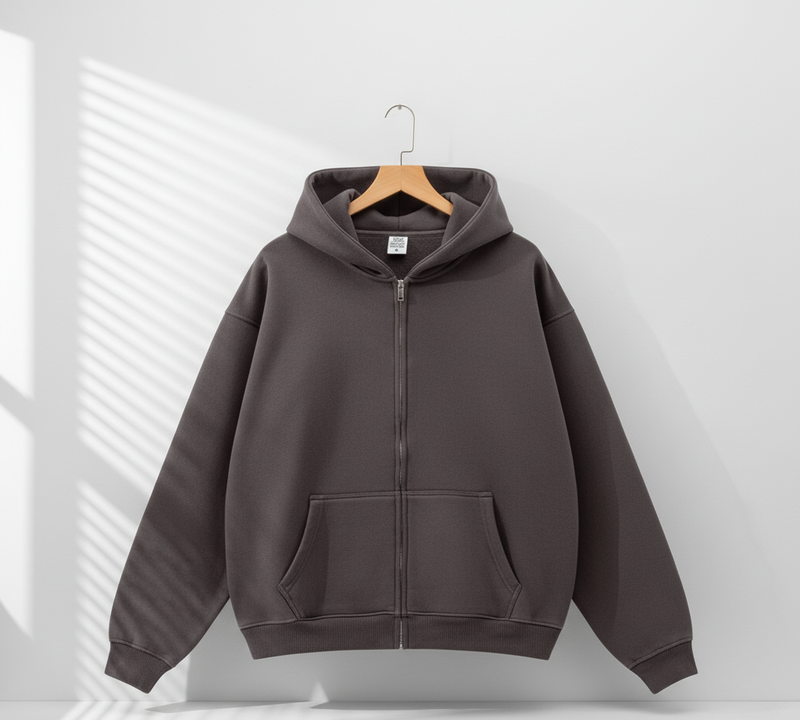 ZIPPED™ Oversized Heavy Zip Hoodie