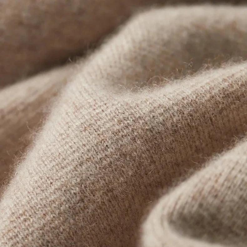 Amari Bay Roma Kasjmier Vest - Zachte Rits, Stijlvolle Kraag